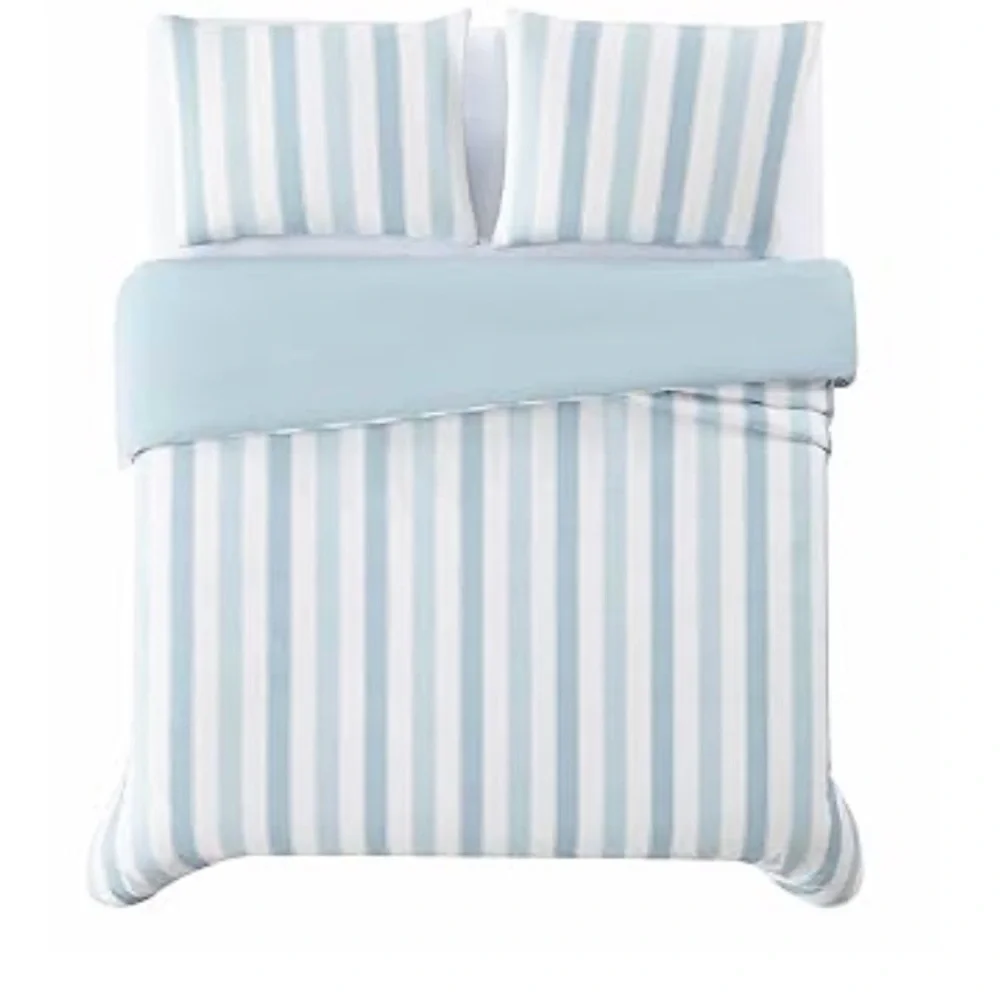 Truly Soft Aiden Stripe Duvet Cover Set King
